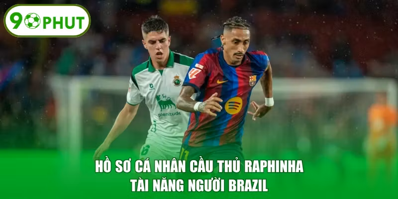 Hồ sơ cá nhân cầu thủ Raphinha tài năng người Brazil