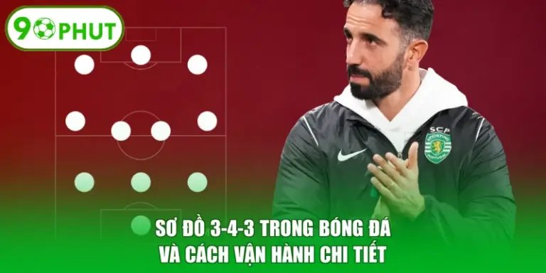 Sơ Đồ 3-4-3 Trong Bóng Đá Và Cách Vận Hành Chi Tiết